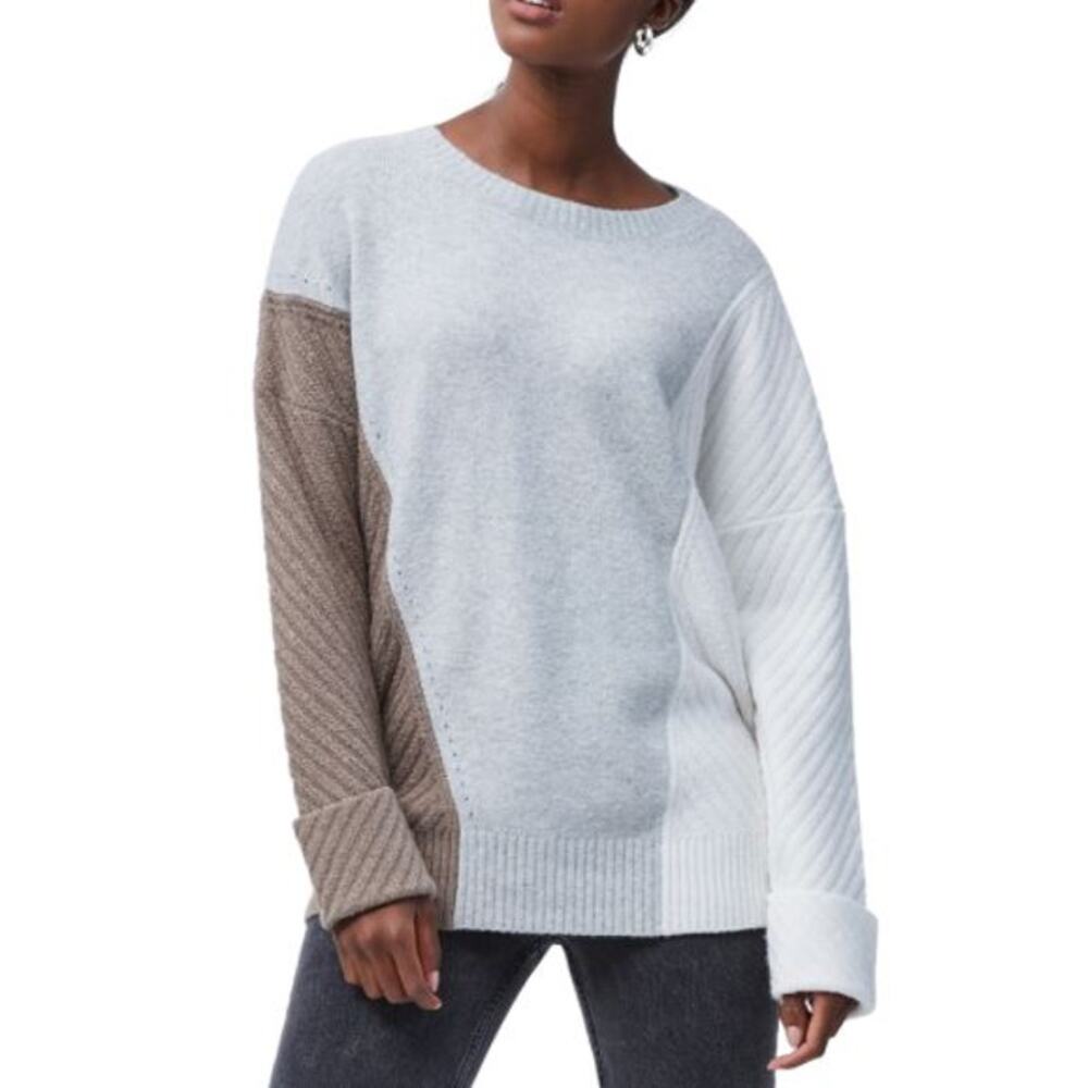NWT French Connection Sophia Viola Crewneck Pullover Sweater Size X-Small